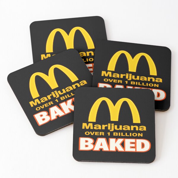 Item preview, “Over 1 Billion Baked Cannabis Parody Tee | Funny Marijuana Logo Shirt” designed and sold by POD DYNASTY.