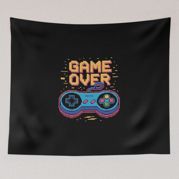Item preview, Game Over – Retro Pixel designed and sold by Enea Kelo.
