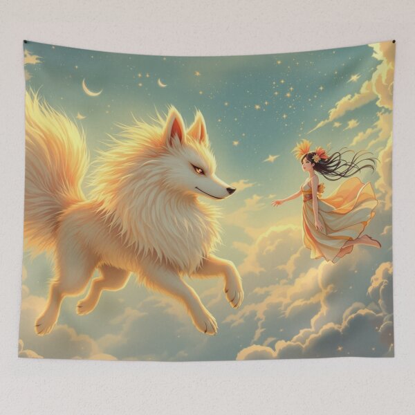 Item preview, Celestial Companions designed and sold by AIcanvasDream.