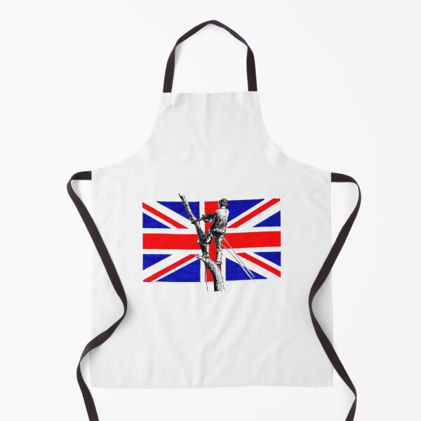 Item preview, Arborist / Tree Surgeon chainsaw Union Jack  designed and sold by Gordon Lavender.