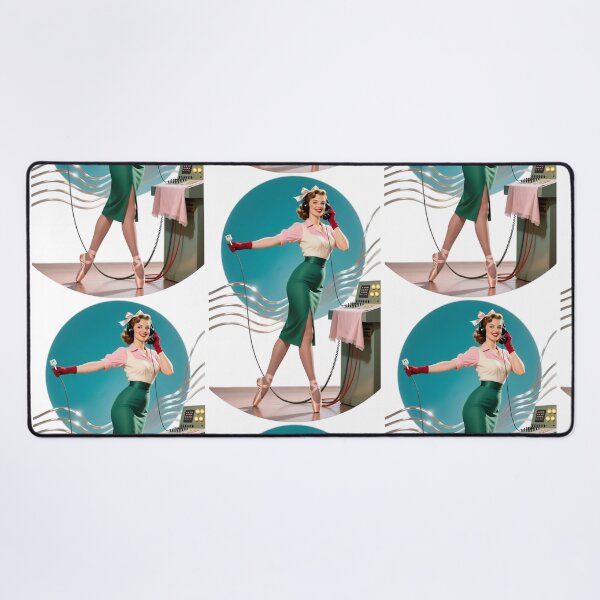 Item preview, Vintage Pinup Switchboard Star – 1940s Retro Power & Glamour designed and sold by Lightning-Lace.