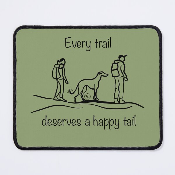Item preview, Every trail deserves a happy tail designed and sold by Marianne M..