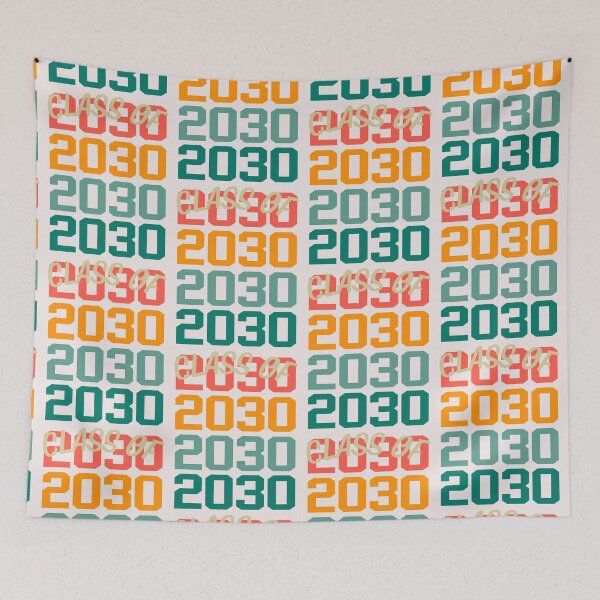 Item preview,  Back to school class of 2030 seniors  first day of school 2029 designed and sold by erozzz.
