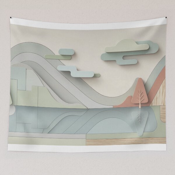Item preview, Scandinavian Abstract Color Wall Art – Nordic Pastel & Neutral Prints designed and sold by jazzyfunky.