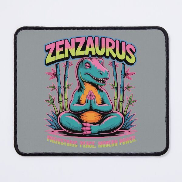 Item preview, Cute Dino ZenZaurus – Positive Vibes Design designed and sold by HolisticFurArt.
