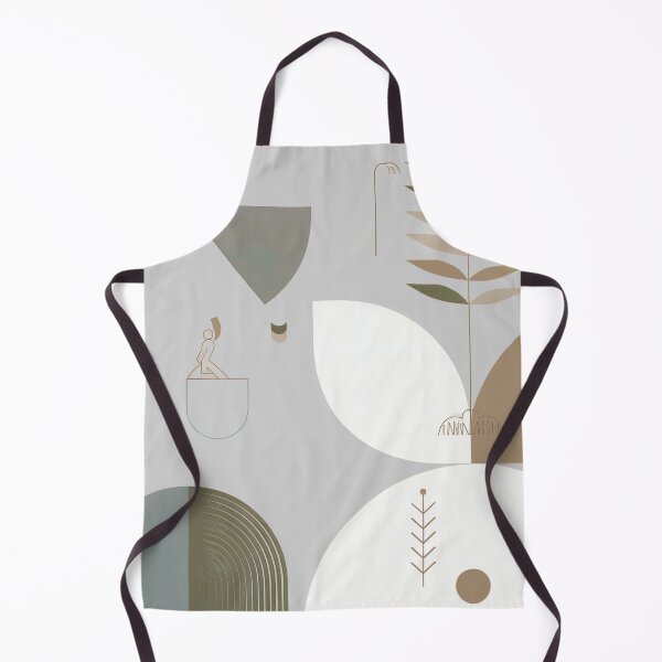 Item preview, Scandinavian Boho Abstract Poster – Neutral Minimalist Nordic Print designed and sold by jazzyfunky.