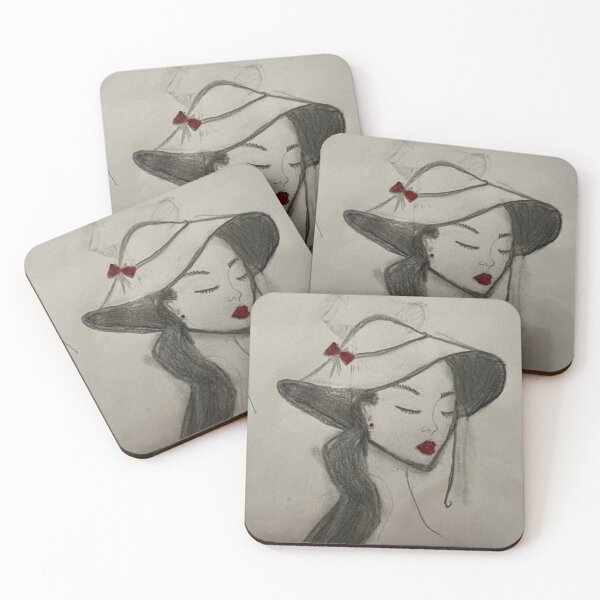 Item preview, „Gezeichnete Frau – Kunst auf Papier“ : „Drawn Woman – Art on Paper“ designed and sold by Yaroplanner.