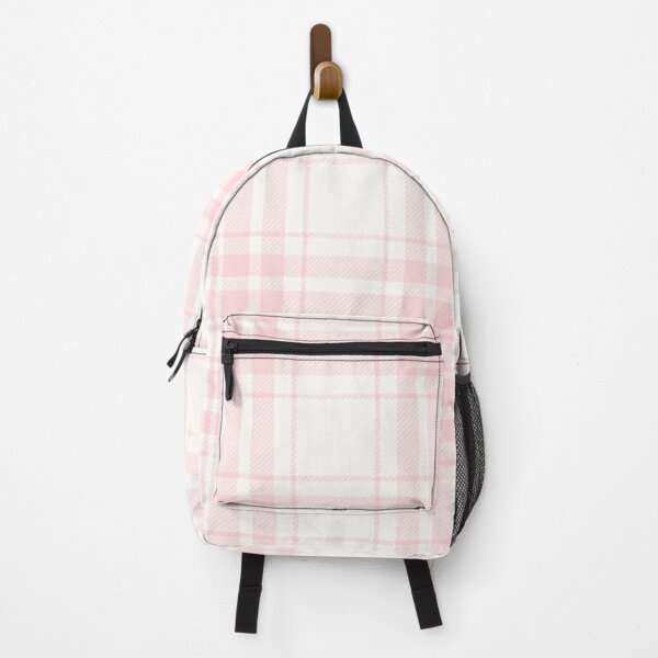 Item preview, Coquette Baby Pink Plaid Aesthetic Pattern designed and sold by bunnyreeaa.