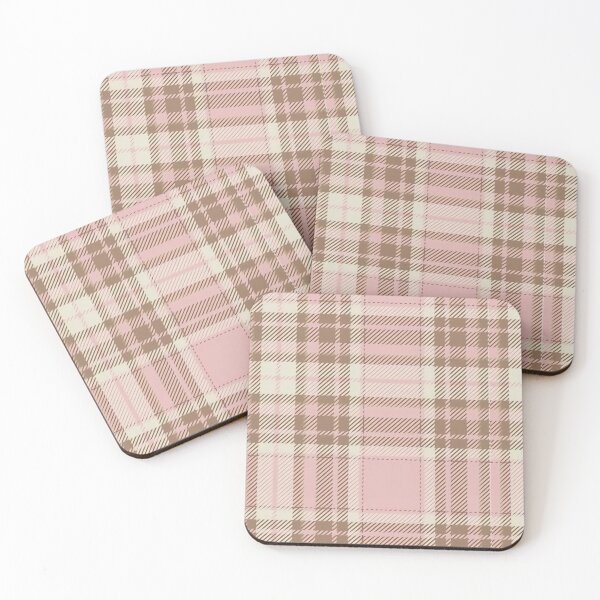 Item preview, Coquette Pink Plaid Vintage Aesthetic Pattern designed and sold by bunnyreeaa.
