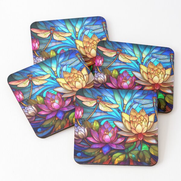 Item preview, Water Lilies and Dragonflies designed and sold by Kathy Weaver.