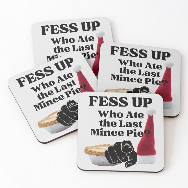 Item preview, FESS UP Who Ate the Last Mince Pie? designed and sold by MPC-Mince-Pies.