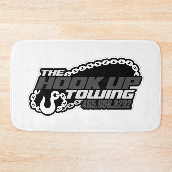 Item preview, The Hook Up Towing Black White designed and sold by The Hook Up Towing & Recovery.