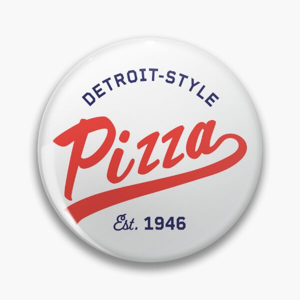 Item preview, Detroit-Style Pizza Est.1946 Sports logo style typography designed and sold by Jdawnink.