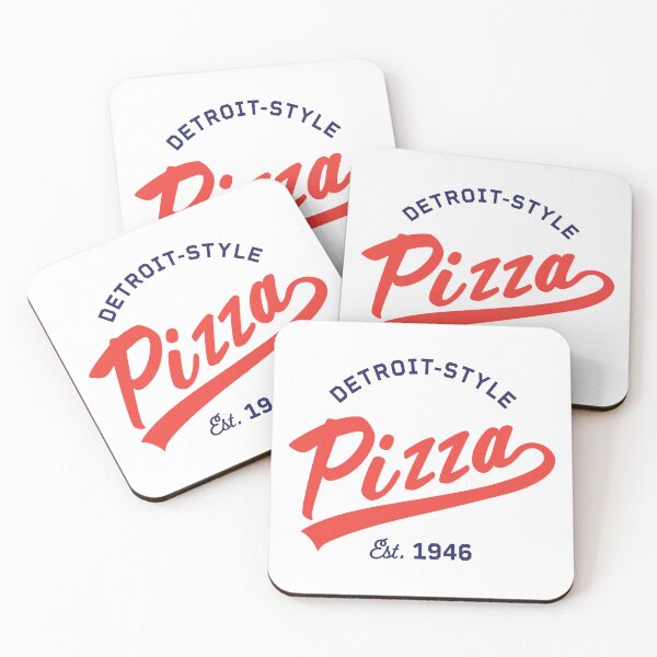 Item preview, Detroit-Style Pizza Est.1946 Sports logo style typography designed and sold by Jdawnink.