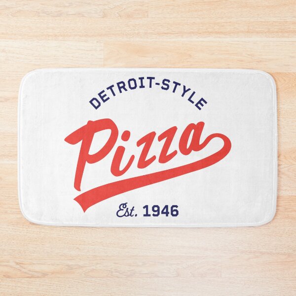 Item preview, Detroit-Style Pizza Est.1946 Sports logo style typography designed and sold by Jdawnink.