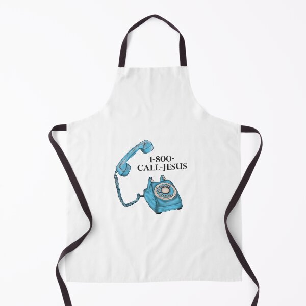 Item preview, Blue Vintage Phone (1-800-CALL-JESUS) designed and sold by Made by N8.