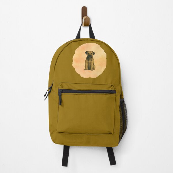 Item preview, Border Terrier | Realistic Geometric Dog on Warm Sunset Tones designed and sold by GeoWild Designs.