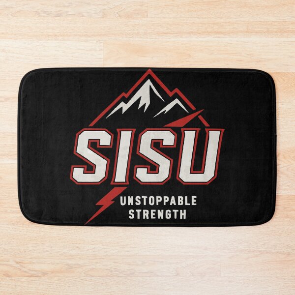 Item preview, SISU – Unstoppable Strength on Black designed and sold by Silent Watch Threads..