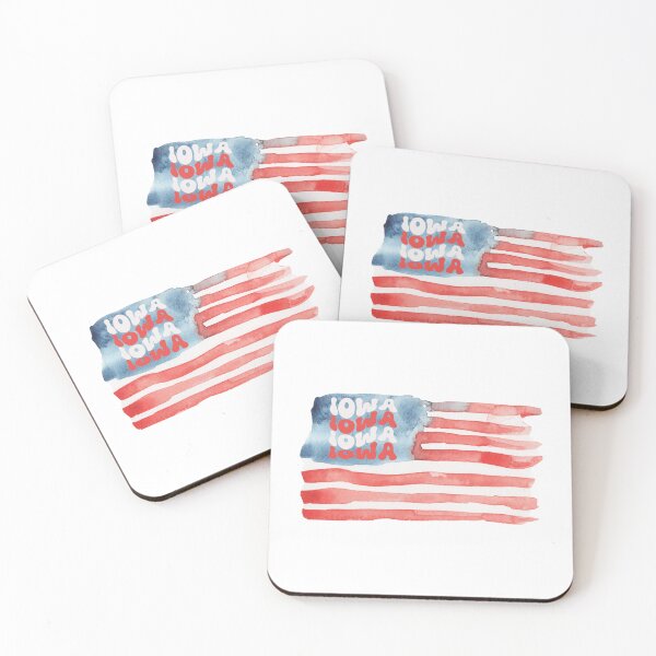 Item preview, Iowa American Flag designed and sold by BR Brand.