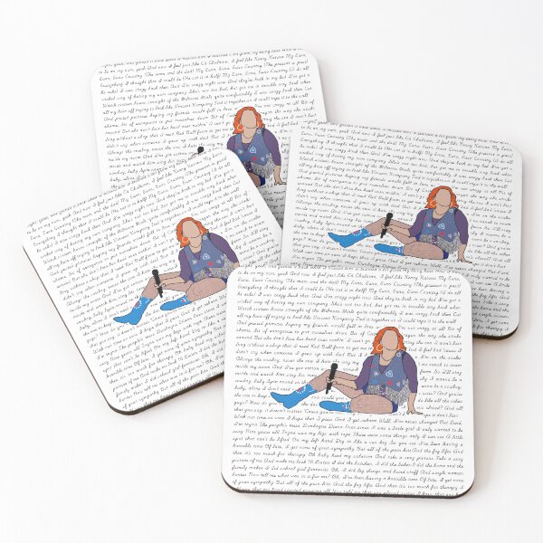 Item preview, CMAT Lyrics Portrait designed and sold by Melty Shirts.