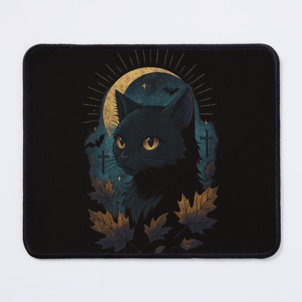 Item preview, Anime Gothic Cat with Cosmic Aura designed and sold by NoirAuraX.