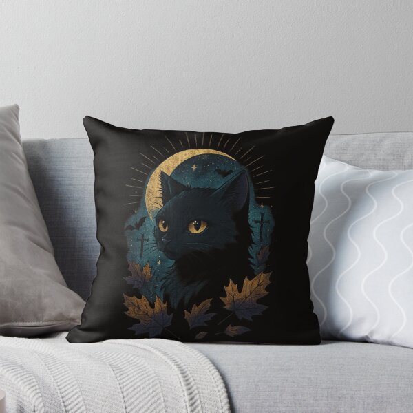 Item preview, Anime Gothic Cat with Cosmic Aura designed and sold by NoirAuraX.