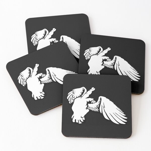 Item preview, Flying Middle Finger; designed and sold by StickerApe.