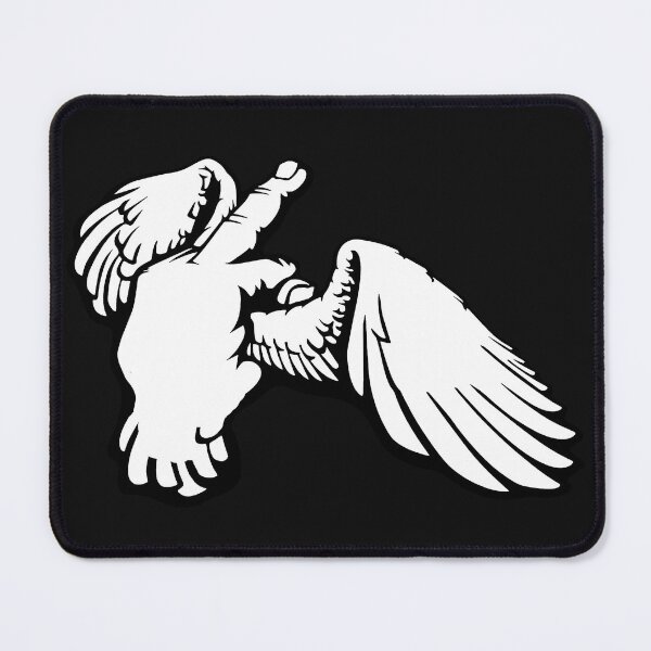 Item preview, Flying Middle Finger; designed and sold by StickerApe.