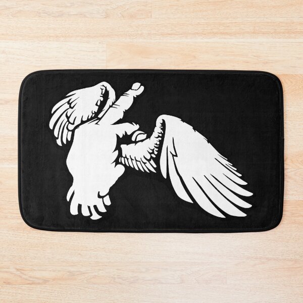Item preview, Flying Middle Finger; designed and sold by StickerApe.