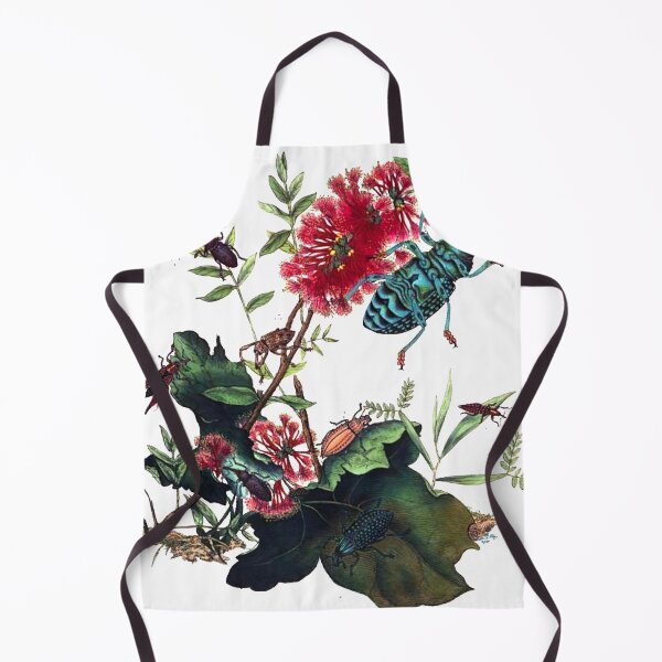 Item preview, Botanical Illustration Natural History Flowers abd Beetles designed and sold by tarotstarostina.