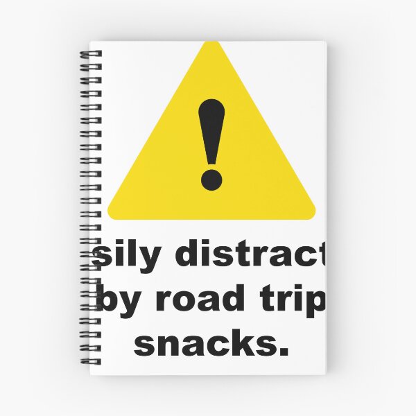 Item preview,  Funny Driving Shirt – Easily Distracted by Road Trip Snacks T-Shirt Gift designed and sold by FlamoArt.