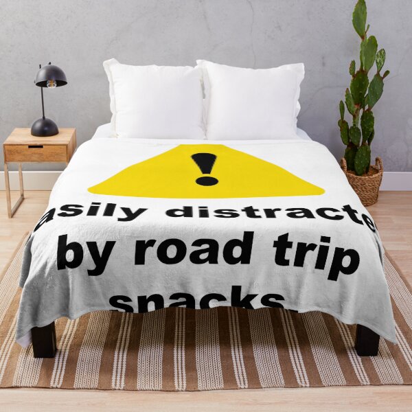 Item preview,  Funny Driving Shirt – Easily Distracted by Road Trip Snacks T-Shirt Gift designed and sold by FlamoArt.