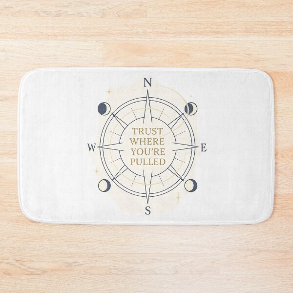 Item preview, Trust Where You’re Pulled | Celestial Compass Astrology Manifestation Art designed and sold by HerDreamCodes.
