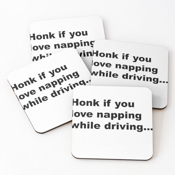 Item preview, Funny Driving Shirt – Honk If You Love Napping While Driving Joke T-Shirt Gift designed and sold by FlamoArt.