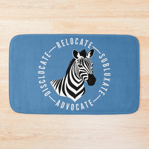 Item preview, EDS Warrior Zebra – Dislocate, Relocate, Subluxate, Advocate designed and sold by Designs by Jesabee.