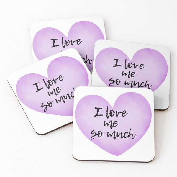 Artikelvorschau, I Love Me So Much – Self Love Affirmation Design entworfen und verkauft von perlaverse.