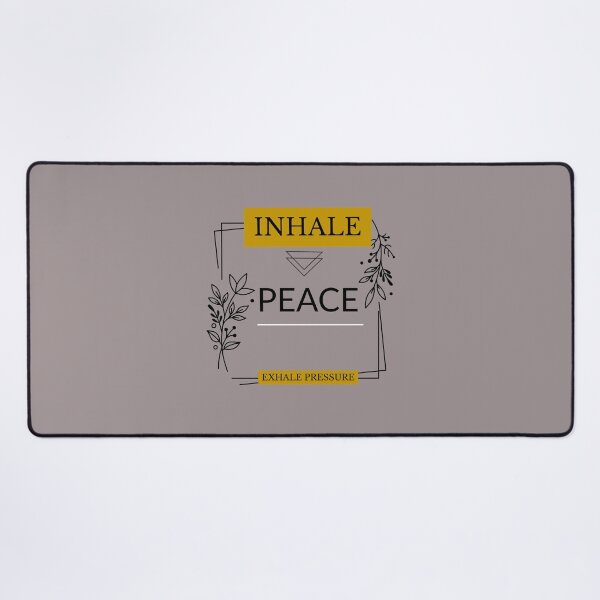 Item preview, INHALE PEACE EXHALE PRESSURE designed and sold by mindyourco.