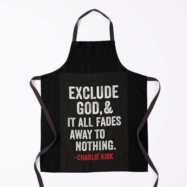 Item preview, "All Fades Without God – Faith Quote by Charlie Kirk" designed and sold by NaphDesigns.