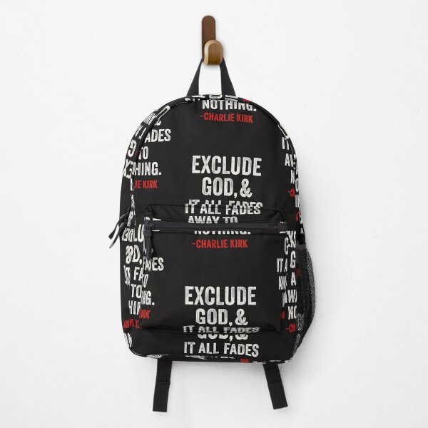 Item preview, "All Fades Without God – Faith Quote by Charlie Kirk" designed and sold by NaphDesigns.