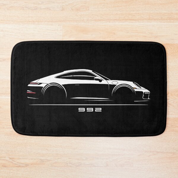 Item preview, Porsche 992 silhouette illustration designed and sold by blackdogshop.