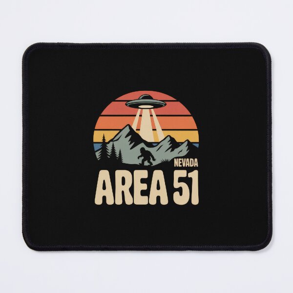 Item preview, Area 51 Nevada – UFO Sunset Badge designed and sold by Enea Kelo.