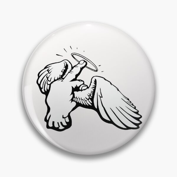 Item preview, The Holy Finger; designed and sold by StickerApe.