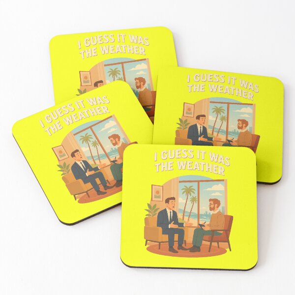 Item preview, I Guess It Was The Weather  designed and sold by CortsideGoods.