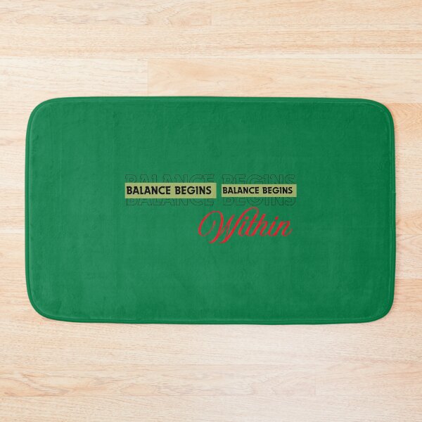 Item preview, BALANCE BEGINS WITHIN. designed and sold by mindyourco.