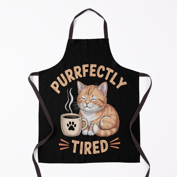 Item preview, Purrfectly Tired designed and sold by MerchVisionary.