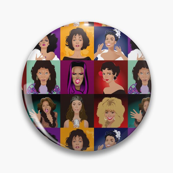 Item preview, Black women from entertainment designed and sold by AleMogolloArt.
