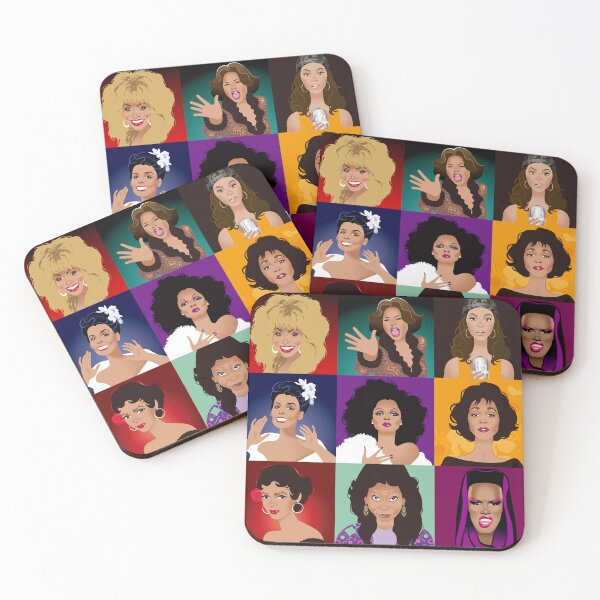 Item preview, Black women from entertainment designed and sold by AleMogolloArt.