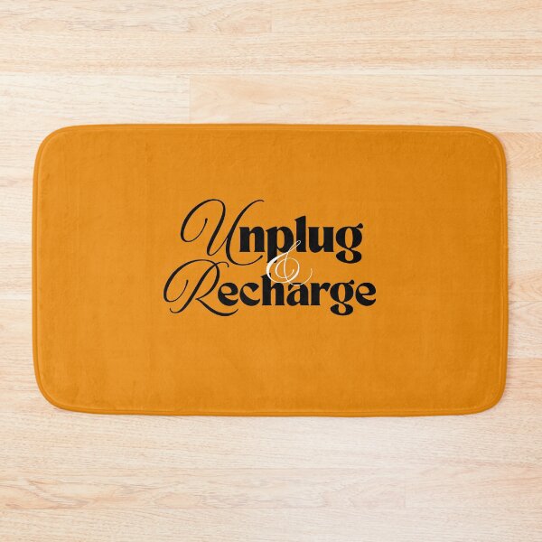 Item preview, UNPLUG AND RECHARGE designed and sold by mindyourco.