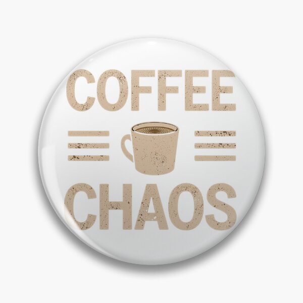 Item preview, Coffee & Chaos designed and sold by 1PrintSpark.
