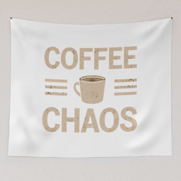 Item preview, Coffee & Chaos designed and sold by 1PrintSpark.